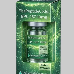 BPC-157 — research peptide product image, ThePeptideCode UK