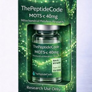 MOTS-c 40 mg — research peptide product image, ThePeptideCode UK