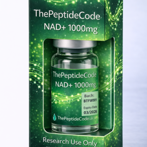 NAD+ 1000 mg — research peptide product image, ThePeptideCode UK