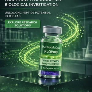 KLOW80 skincare blend 80 mg — research peptide product image, ThePeptideCode UK