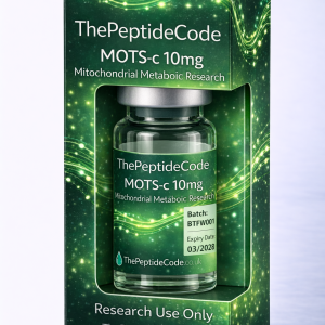 MOTS-c 10 mg — research peptide product image, ThePeptideCode UK